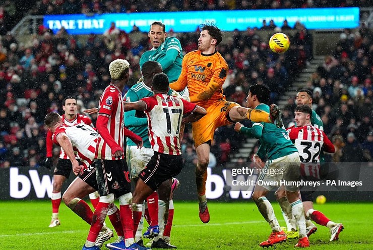 Liverpool hạ "ngựa ô" Sunderland thắp sáng giấc mơ top 4, Wirtz ngày càng nguy hiểm - 2