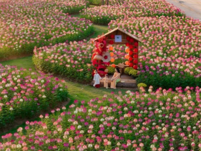 Thông tin doanh nghiệp - Ecopark tràn ngập sắc hoa tại các đại đô thị khắp 3 miền dịp Tết Bính Ngọ 2026