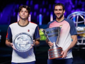Tennis đỉnh cao thế giới: De Minaur đọ sức Humbert, Fritz đối đầu Cilic tranh vé chung kết