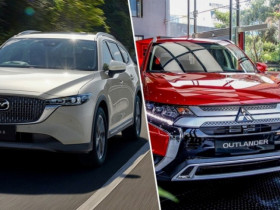 So sánh Mazda CX-8 và Mitsubishi Outlander: Sang trọng vs thực dụng