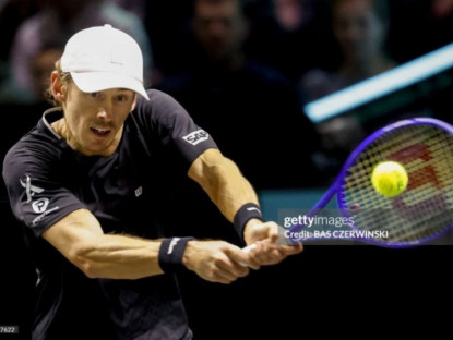 Thể thao - Video tennis De Minaur - Auger  Aliassime: Tốc hành 76 phút, đăng quang xứng đáng (Rotterdam Open)
