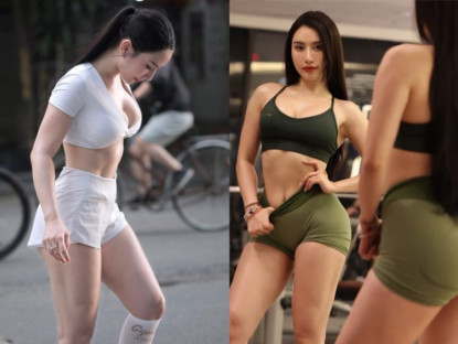Thể thao - Hot girl Trang Lê vóc dáng nóng bỏng, chạy bộ xuyên Tết để "phá đảo" các giải chạy