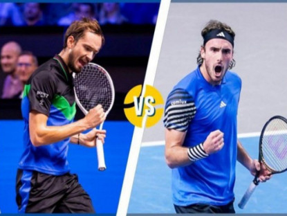 Thể thao - Video tennis Medvedev - Tsitsipas: So tài không khoan nhượng, 2 set choáng váng (Qatar Open)