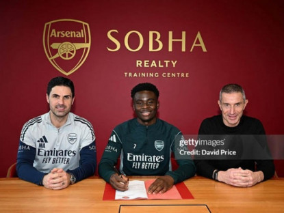 Thể thao - Tin mới nhất bóng đá sáng 20/2: Arsenal "trói chân" Saka, trao hợp đồng kỷ lục