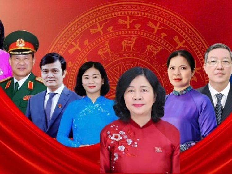 Chủ tịch và các vị Ủy viên Đoàn Chủ tịch Ủy ban Trung ương MTTQ Việt Nam ứng cử đại biểu Quốc hội khoá XVI