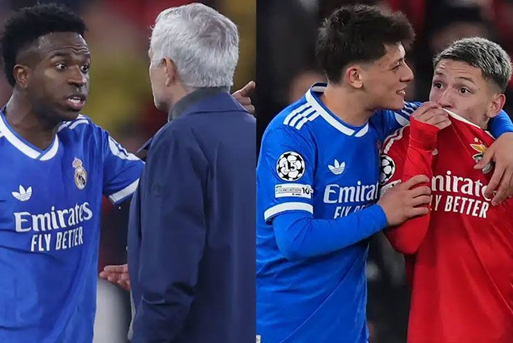 UEFA treo giò cầu thủ phân biệt chủng tộc với Vinicius trước trận Real Madrid - Benfica ở Cúp C1 - 1