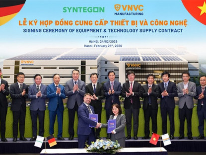 Thông tin doanh nghiệp - VNVC ký kết mua dây chuyền sản xuất vắc xin hiện đại hàng đầu thế giới
