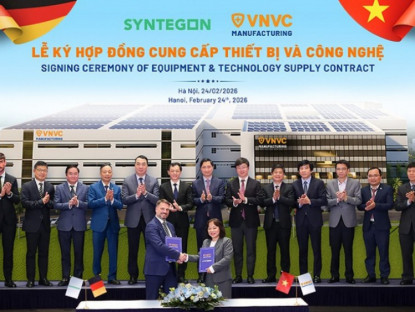 Thông tin doanh nghiệp - VNVC ký kết mua dây chuyền sản xuất vắc xin hiện đại hàng đầu thế giới