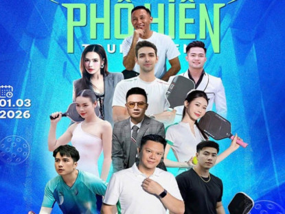 Thể thao - Nóng nhất thể thao trưa 25/2: Dàn người đẹp đổ bộ giải pickleball Phố Hiến Tournament 2026