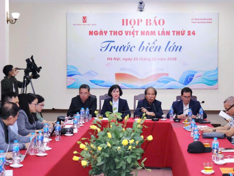 Ngày Thơ Việt Nam lần thứ 24 năm 2026: Sự kết hợp của thi ca và biển cả