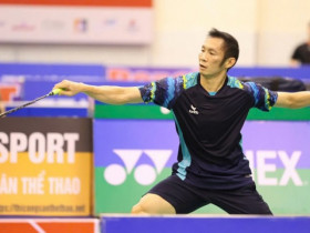 Lão tướng Tiến Minh 1 ngày đấu 2 trận giải quốc tế, gặp hạt giống số 1 kết quả ra sao?