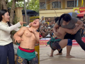 “Quỷ lùn” Hồng Sơn bị vợ véo tai, cho ngủ gầm giường vì vật với hotgirl Anh Thơ