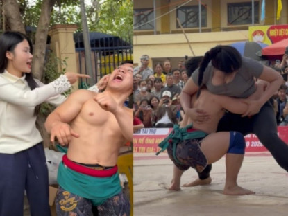 Thể thao - “Quỷ lùn” Hồng Sơn bị vợ véo tai, cho ngủ gầm giường vì vật với hotgirl Anh Thơ