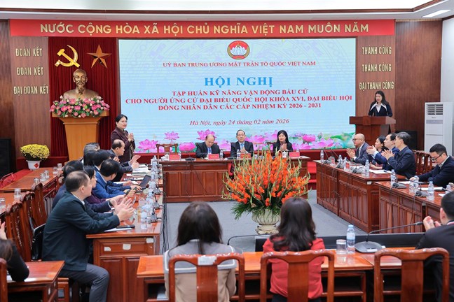 Ủy ban Trung ương MTTQ Việt Nam thành lập 5 đoàn giám sát thực hiện nhiệm vụ tuyên truyền, vận động bầu cử - 1