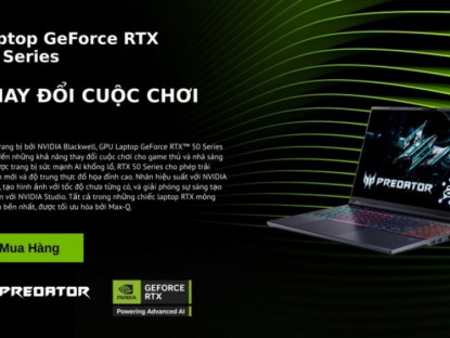 Thông tin doanh nghiệp - Laptop Gaming 2026 Acer trang bị RTX 50 Series: Nâng cấp hiệu năng và bảo hành 3S1