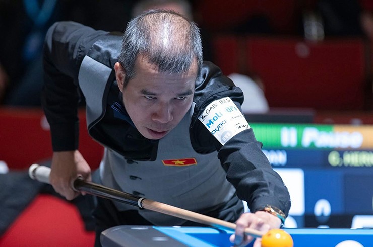 "Ông trùm bi-a" Quyết Chiến ngược dòng khó tin, thắng nhà vô địch World Cup - 1