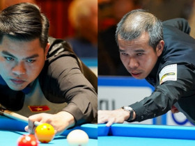 Quyết Chiến thắng siêu sao bi-a hạng 5 thế giới, tuyển Việt Nam vang dội vào bán kết