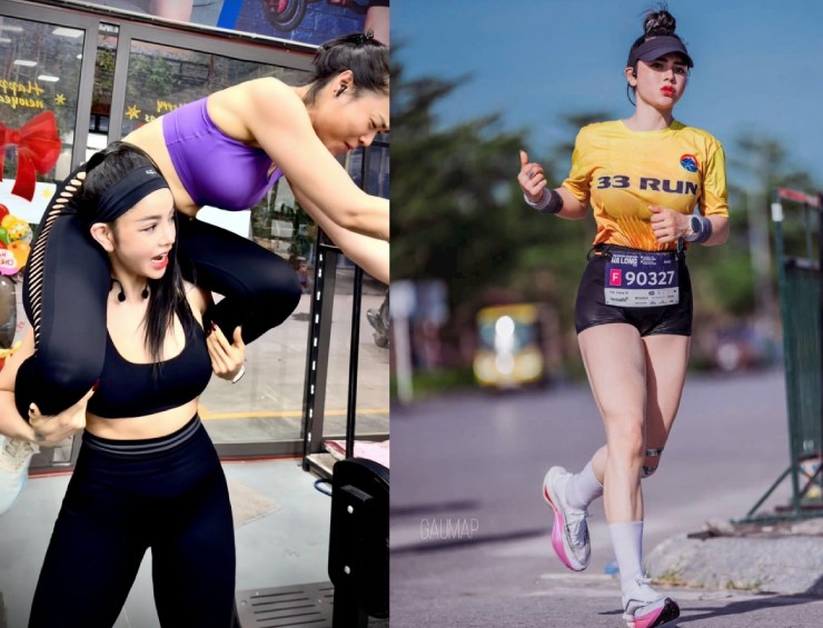 Người đẹp chạy bộ "liều lĩnh" đấu vật hội làng, kiếm tiền "mua vàng" lấy may - 2