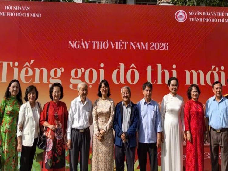 Ngày Thơ Việt Nam 2026 tại TP HCM: Tiếng gọi thi ca giữa lòng 