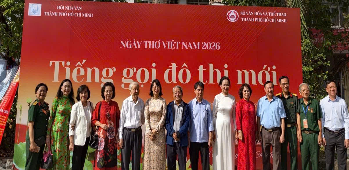 Ngày Thơ Việt Nam 2026 tại TP HCM: Tiếng gọi thi ca giữa lòng "siêu đô thị" - 1