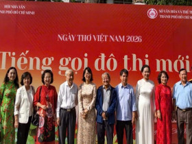 Ngày Thơ Việt Nam 2026 tại TP HCM: Tiếng gọi thi ca giữa lòng 