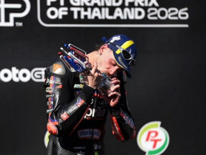 Thể thao - Đua xe MotoGP, Thai GP: Aprilia lập kỷ lục mới, Ducati kết thúc 88 chặng trong top 3