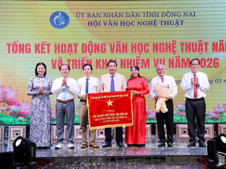 Hội Văn học Nghệ thuật Đồng Nai tổng kết hoạt động văn học nghệ thuật năm 2025 và Ngày thơ Việt Nam - Ngày Văn nghệ sĩ Đồng Nai năm 2026