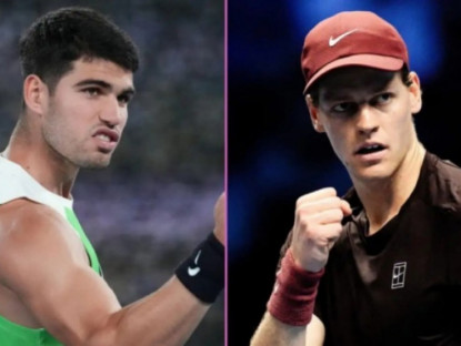 Thể thao - Alcaraz vất vả, Sinner thảnh thơi ở cuộc đua ngôi số 1 tennis tháng 3