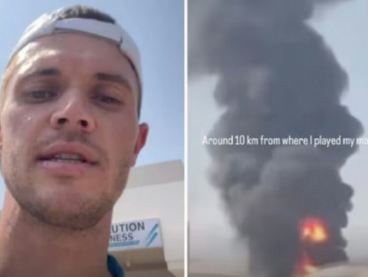 Thể thao - Bom rơi đạn nổ khi chơi tennis ở Trung Đông, phải trả hàng trăm triệu đồng để thoát thân