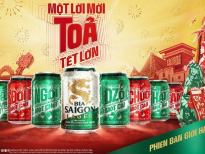 Thông tin doanh nghiệp - Dàn KOL đồng loạt tham gia, thử thách nào của Bia Saigon đang chiếm sóng mạng xã hội ngày Tết?