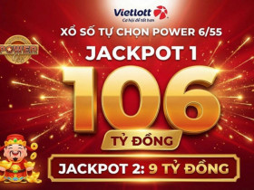 Jackpot Power 6/55 vượt mốc 100 tỷ đồng, dân mạng “xôn xao”