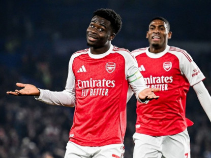 Thể thao - Nóng bảng xếp hạng Ngoại hạng Anh: Arsenal bỏ xa Man City, MU lỡ thời cơ bứt phá