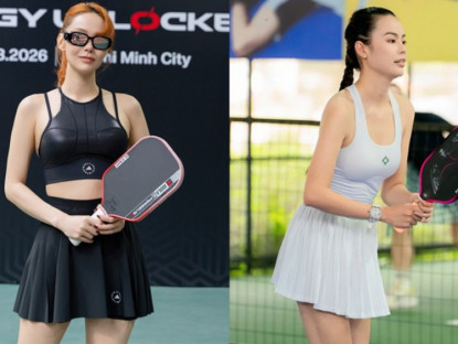 Thể thao - Ca sĩ Minh Hằng khoe dáng tại giải pickleball, á hậu Ánh Vương tiếc vì loại sớm