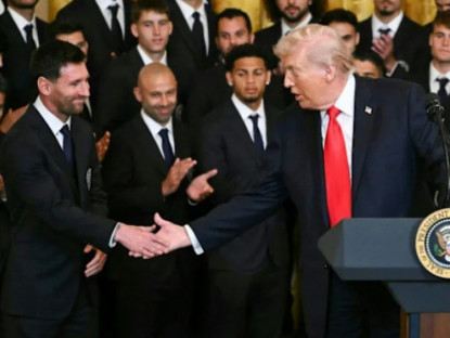 Thể thao - Messi diện kiến Tổng thống Donald Trump ở Nhà Trắng, được ca ngợi đặc biệt