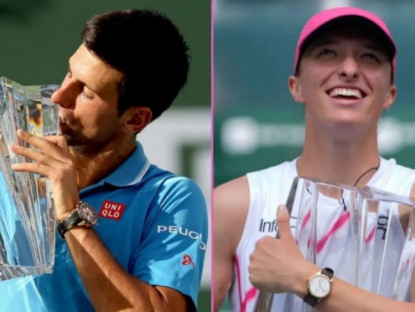 Thể thao - Djokovic &amp; Swiatek trước cơ hội lịch sử chưa từng có ở "mảnh đất vàng" Indian Wells