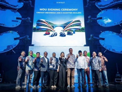 Thông tin doanh nghiệp - Vinfast hợp tác với 6 đại lý xe máy điện tại Indonesia, tăng tốc mở rộng thị trường trên toàn quốc