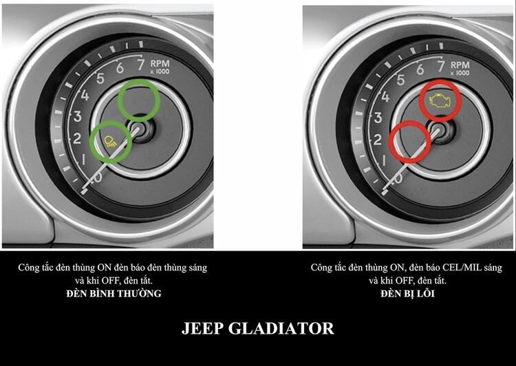 Jeep triệu hồi Gladiator và Wrangler do lỗi đèn cảnh báo động cơ tại Việt Nam - 4