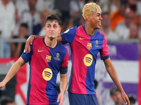 Pedri ca ngợi khoảnh khắc thiên tài của Yamal, không quan tâm Real bám đuổi