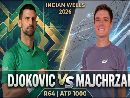 Thể thao - Video tennis Djokovic - Majchrzak: Bản lĩnh "Nole" (Indian Wells)