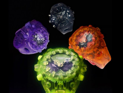 Công nghệ - Casio trình làng G-Shock GA-V01 bản trong suốt, thiết kế đậm chất Y2K