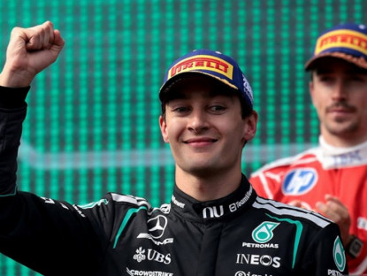 Thể thao - Khai màn đua xe F1, Australian GP: Russell thắng kịch tính, Hamilton ôm hận vì sai lầm