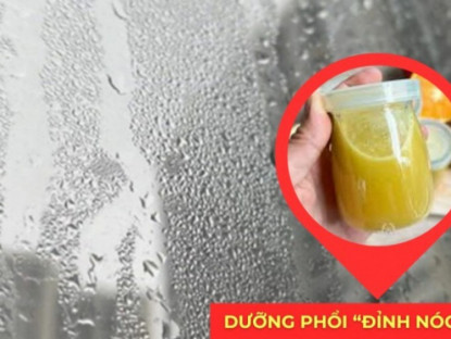Thông tin doanh nghiệp - Thức uống dưỡng phổi giảm ho, đàm trong những ngày trời nồm ẩm
