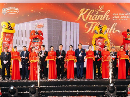 Thông tin doanh nghiệp - Công ty Cổ phần Acecook Việt Nam khánh thành nhà máy Vĩnh Long mới - “Kiến tạo tinh hoa, mở lối tương lai”