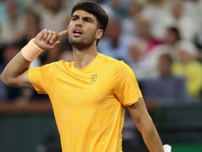 Thể thao - Video tennis Alcaraz - Ruud: Thảm bại 1-6 set đầu, không thể gượng dậy (Indian Wells)