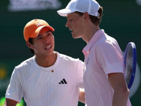 Video tennis Learner Tien - Sinner: Chiến thắng thần tốc (Indian Wells)