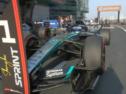 Thể thao - Đua xe F1, Chinese GP: Mercedes hoàn toàn áp đảo, George Russell giành Pole cuộc đua Sprint