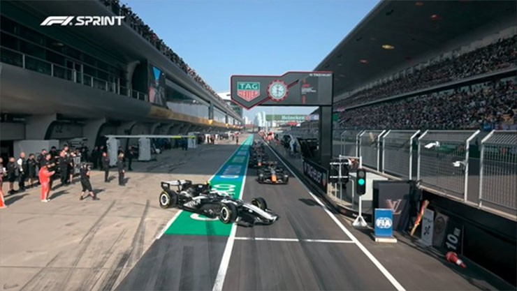 Đua xe F1, Chinese GP: Mercedes hoàn toàn áp đảo, George Russell giành Pole cuộc đua Sprint - 3