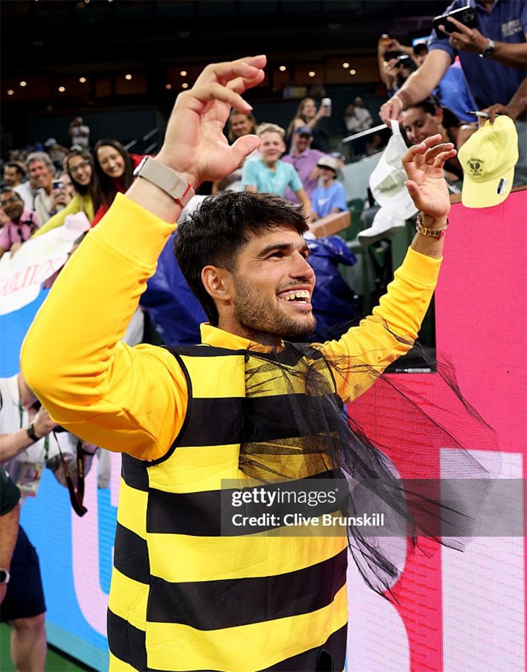 Nóng nhất thể thao sáng 14/3: Alcaraz gây phấn khích vì hóa thân thành con ong - 1