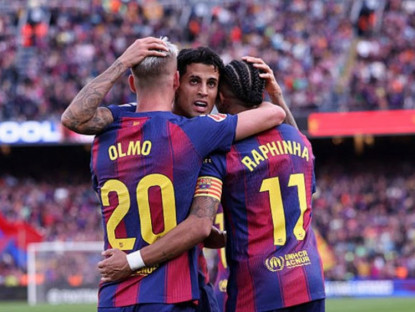 Thể thao - Nóng bảng xếp hạng La Liga: Barca tái lập khoảng cách 4 điểm, áp lực lớn cho Real trước derby Madrid