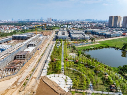 Thông tin doanh nghiệp - Cận cảnh đường nối đường Hoàng Quốc Việt kéo dài: Toạ độ vàng của nhà phố phía Tây Thủ đô